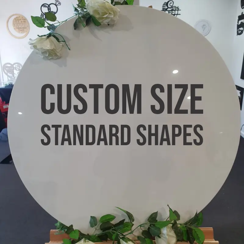 Standard Shapes - Custom Sizes