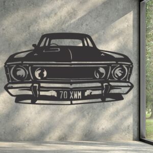 HICA_00028 - Ford Falcon XW GT Front End Silhouette - Product Image