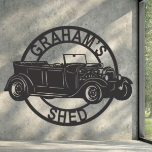 HICA_00032 - Ford Model A Tourer Hot Rod Garage - Product Image