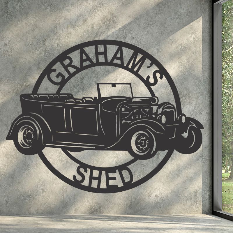 HICA_00032 - Ford Model A Tourer Hot Rod Garage - Product Image