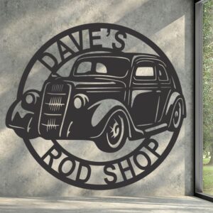 HICA_00035 - 1935 Ford Sedan Hot Rod Garage - Product Image